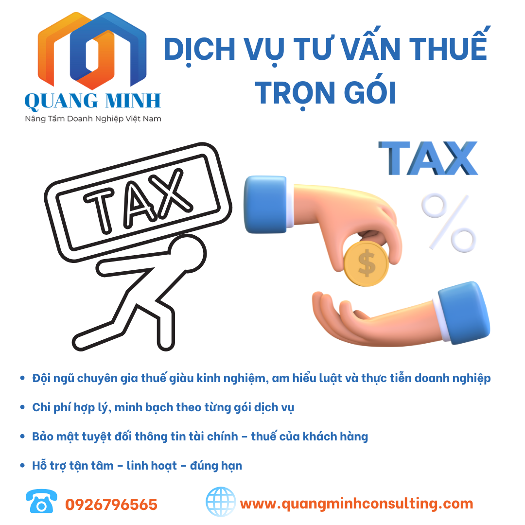 Dịch vụ tư vấn thuế trọn gói là gì?