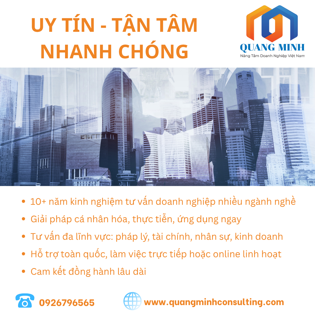 Công ty Tư vấn toàn diện Doanh nghiệp Quang Minh